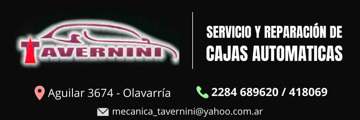 Tavernini Servicio y Reparacion de cajas automaticas Olavarria